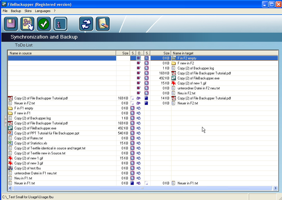 File Backupper screenshot